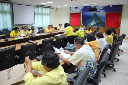สำนักงานการท่องเที่ยวและกีฬาจังหวัดชุมพร จัดประชุมเตรีนมความพร้อมในการจัดการแข่งขันกีฬาผู้สูงอายุ แห่งประเทศไทย ครั้งที่ 13 "มะขามหวานเกมส์" ประจำปี 2562